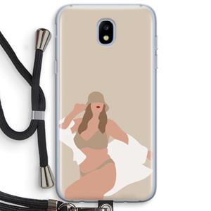 CaseCompany One of a kind: Samsung Galaxy J5 (2017) Transparant Hoesje met koord