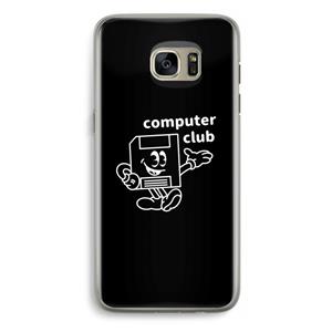 CaseCompany Floppyhead: Samsung Galaxy S7 Edge Transparant Hoesje