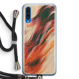 CaseCompany Forgotten Lands: Samsung Galaxy A50 Transparant Hoesje met koord