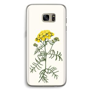CaseCompany Tansy: Samsung Galaxy S7 Edge Transparant Hoesje