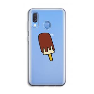 CaseCompany Frisco: Samsung Galaxy A40 Transparant Hoesje