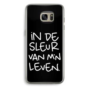 CaseCompany De Sleur: Samsung Galaxy S7 Edge Transparant Hoesje