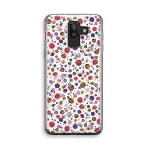 CaseCompany Planets Space: Samsung Galaxy J8 (2018) Transparant Hoesje