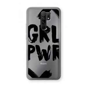 CaseCompany Girl Power #2: Xiaomi Redmi 9 Transparant Hoesje