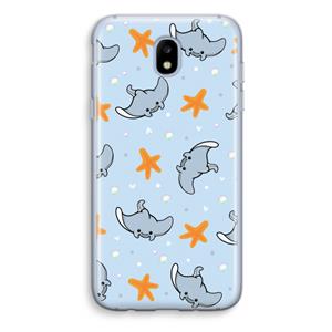 CaseCompany Manta: Samsung Galaxy J5 (2017) Transparant Hoesje