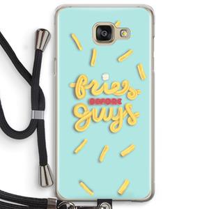 CaseCompany Always fries: Samsung Galaxy A5 (2016) Transparant Hoesje met koord