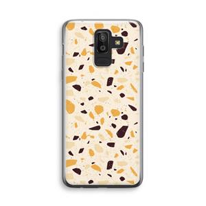 CaseCompany Terrazzo N°13: Samsung Galaxy J8 (2018) Transparant Hoesje