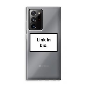 CaseCompany Link in bio: Samsung Galaxy Note 20 Ultra / Note 20 Ultra 5G Transparant Hoesje