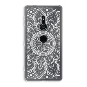 CaseCompany Roses Are Red: Sony Xperia XZ2 Transparant Hoesje