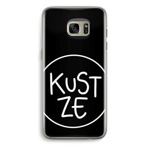 CaseCompany KUST ZE: Samsung Galaxy S7 Edge Transparant Hoesje