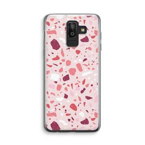 CaseCompany Terrazzo N°15: Samsung Galaxy J8 (2018) Transparant Hoesje