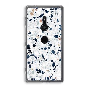 CaseCompany Terrazzo N°1: Sony Xperia XZ2 Transparant Hoesje