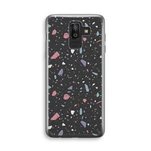 CaseCompany Terrazzo N°16: Samsung Galaxy J8 (2018) Transparant Hoesje