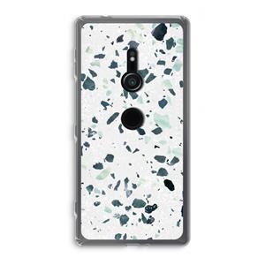 CaseCompany Terrazzo N°2: Sony Xperia XZ2 Transparant Hoesje