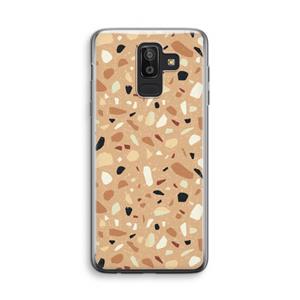 CaseCompany Terrazzo N°17: Samsung Galaxy J8 (2018) Transparant Hoesje