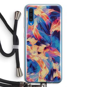 CaseCompany Tuesday Night: Samsung Galaxy A50 Transparant Hoesje met koord