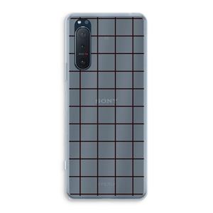 CaseCompany Rooster: Sony Xperia 5 II Transparant Hoesje