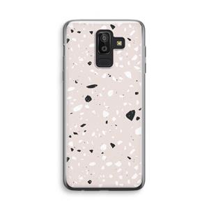 CaseCompany Terrazzo N°20: Samsung Galaxy J8 (2018) Transparant Hoesje
