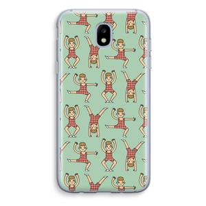 CaseCompany Gymboys: Samsung Galaxy J5 (2017) Transparant Hoesje