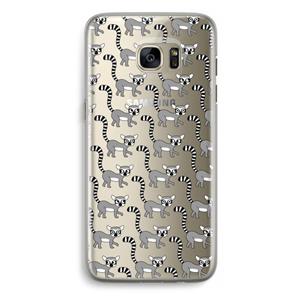 CaseCompany Makis: Samsung Galaxy S7 Edge Transparant Hoesje