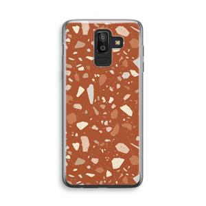 CaseCompany Terrazzo N°22: Samsung Galaxy J8 (2018) Transparant Hoesje