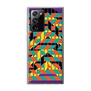 CaseCompany Skew Bee 2: Samsung Galaxy Note 20 Ultra / Note 20 Ultra 5G Transparant Hoesje