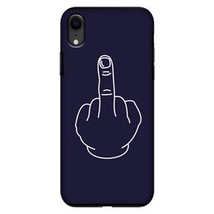 CaseCompany F**k U: iPhone XR Tough Case
