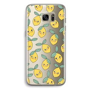 CaseCompany Citroenen: Samsung Galaxy S7 Edge Transparant Hoesje