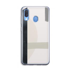 CaseCompany Baca: Samsung Galaxy A40 Transparant Hoesje