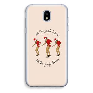 CaseCompany Jingle Ladies: Samsung Galaxy J5 (2017) Transparant Hoesje