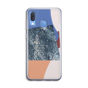 CaseCompany Billy: Samsung Galaxy A40 Transparant Hoesje