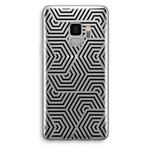 CaseCompany Magic pattern: Samsung Galaxy S9 Transparant Hoesje