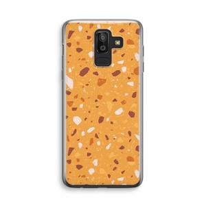 CaseCompany Terrazzo N°24: Samsung Galaxy J8 (2018) Transparant Hoesje