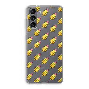 CaseCompany Waterijsjes: Samsung Galaxy S21 Transparant Hoesje
