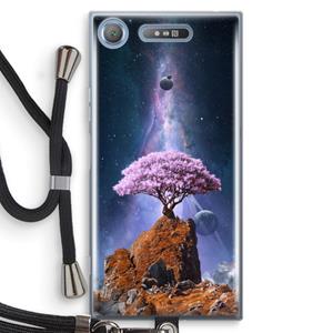 CaseCompany Ambition: Sony Xperia XZ1 Transparant Hoesje met koord