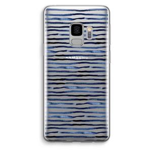 CaseCompany Verrassende lijnen: Samsung Galaxy S9 Transparant Hoesje