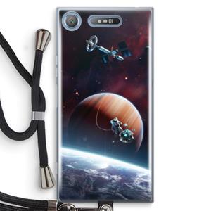CaseCompany Examiner: Sony Xperia XZ1 Transparant Hoesje met koord