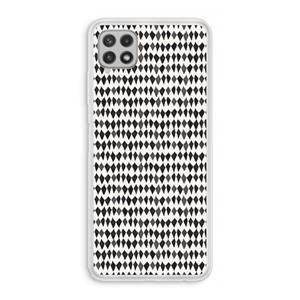 CaseCompany Crazy shapes: Samsung Galaxy A22 4G Transparant Hoesje