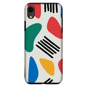 CaseCompany Illustratieve pop 1: iPhone XR Tough Case