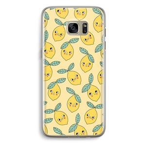 CaseCompany Citroenen: Samsung Galaxy S7 Edge Transparant Hoesje