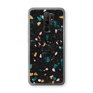 CaseCompany Terrazzo N°10: Xiaomi Redmi 9 Transparant Hoesje