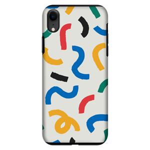 CaseCompany Illustratieve pop 2: iPhone XR Tough Case