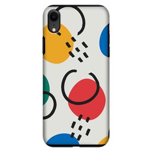 CaseCompany Illustratieve pop 3: iPhone XR Tough Case
