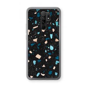CaseCompany Terrazzo N°11: Xiaomi Redmi 9 Transparant Hoesje