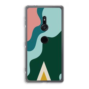 CaseCompany Noor B: Sony Xperia XZ2 Transparant Hoesje