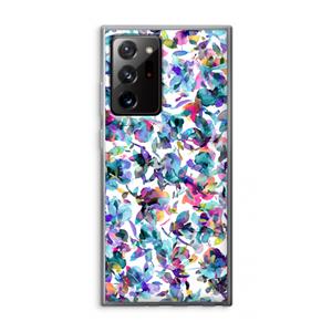 CaseCompany Hibiscus Flowers: Samsung Galaxy Note 20 Ultra / Note 20 Ultra 5G Transparant Hoesje