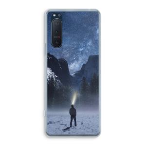 CaseCompany Wanderlust: Sony Xperia 5 II Transparant Hoesje
