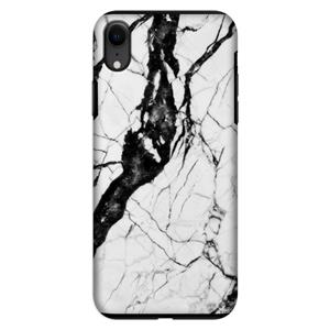 CaseCompany Witte marmer 2: iPhone XR Tough Case