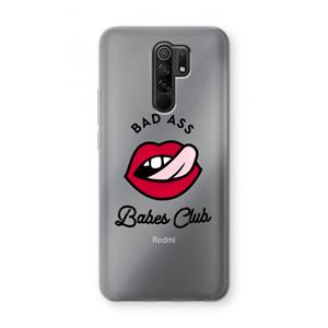 CaseCompany Badass Babes Club: Xiaomi Redmi 9 Transparant Hoesje