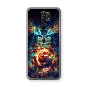 CaseCompany Aurowla: Xiaomi Redmi 9 Transparant Hoesje